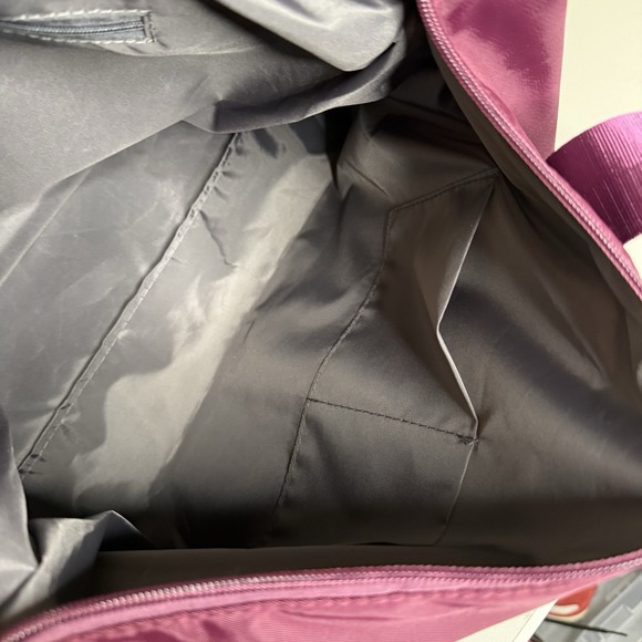 Balizuoan Purse Mommy Bag Plum  Nylon Pockets Adjustable Strap New In‎ Bag - Picture 14 of 16